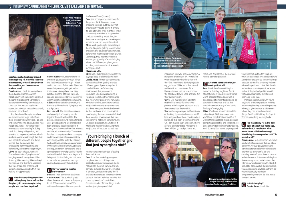 Linux Voice Interview with Raspberry Pi Education Team