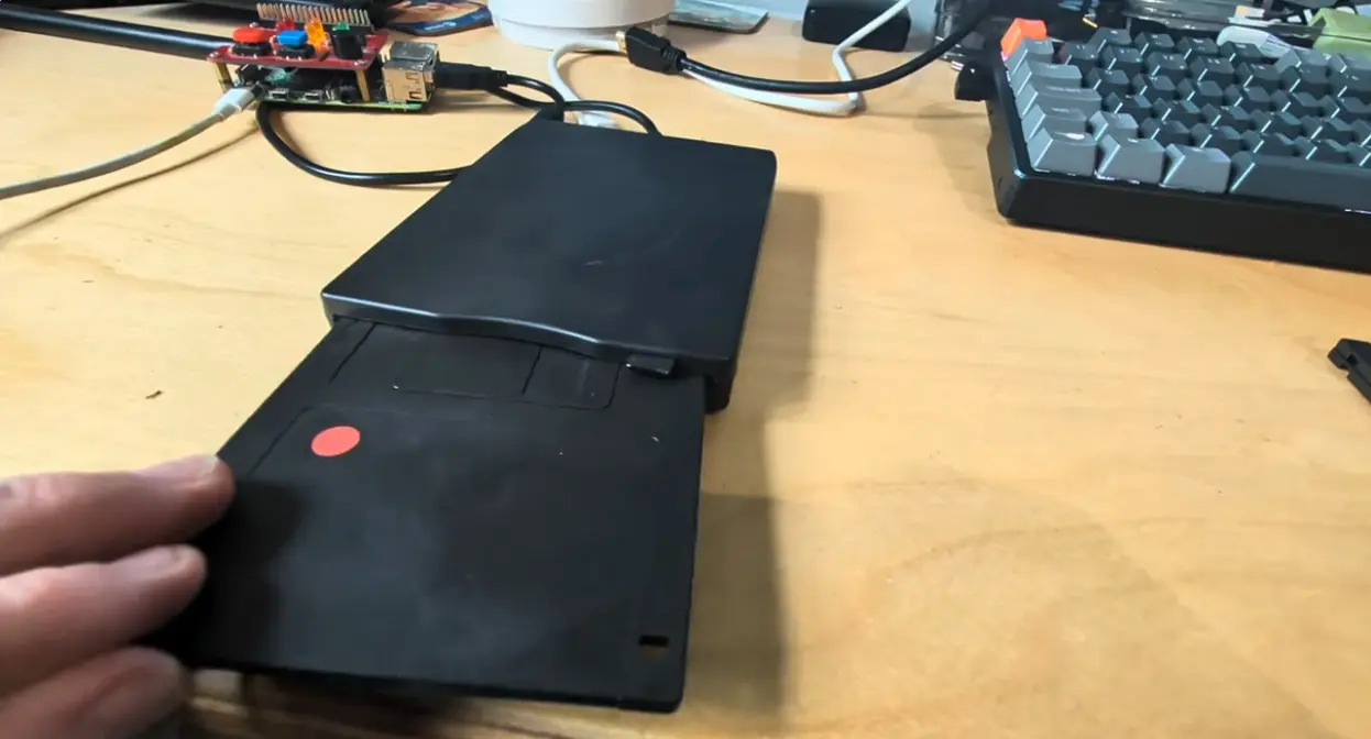 Floppy LED
